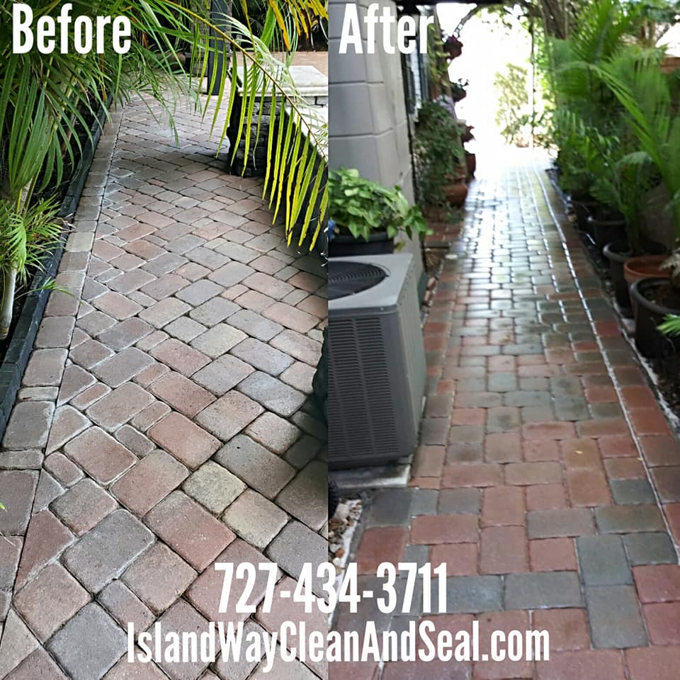 Our technicians love transforming your pavers in Tampa Florida