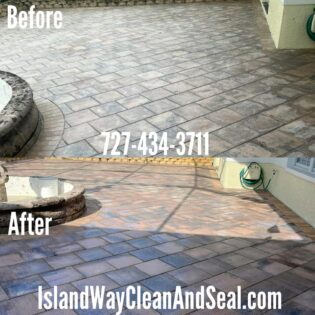 Paver Stripping and Resealing